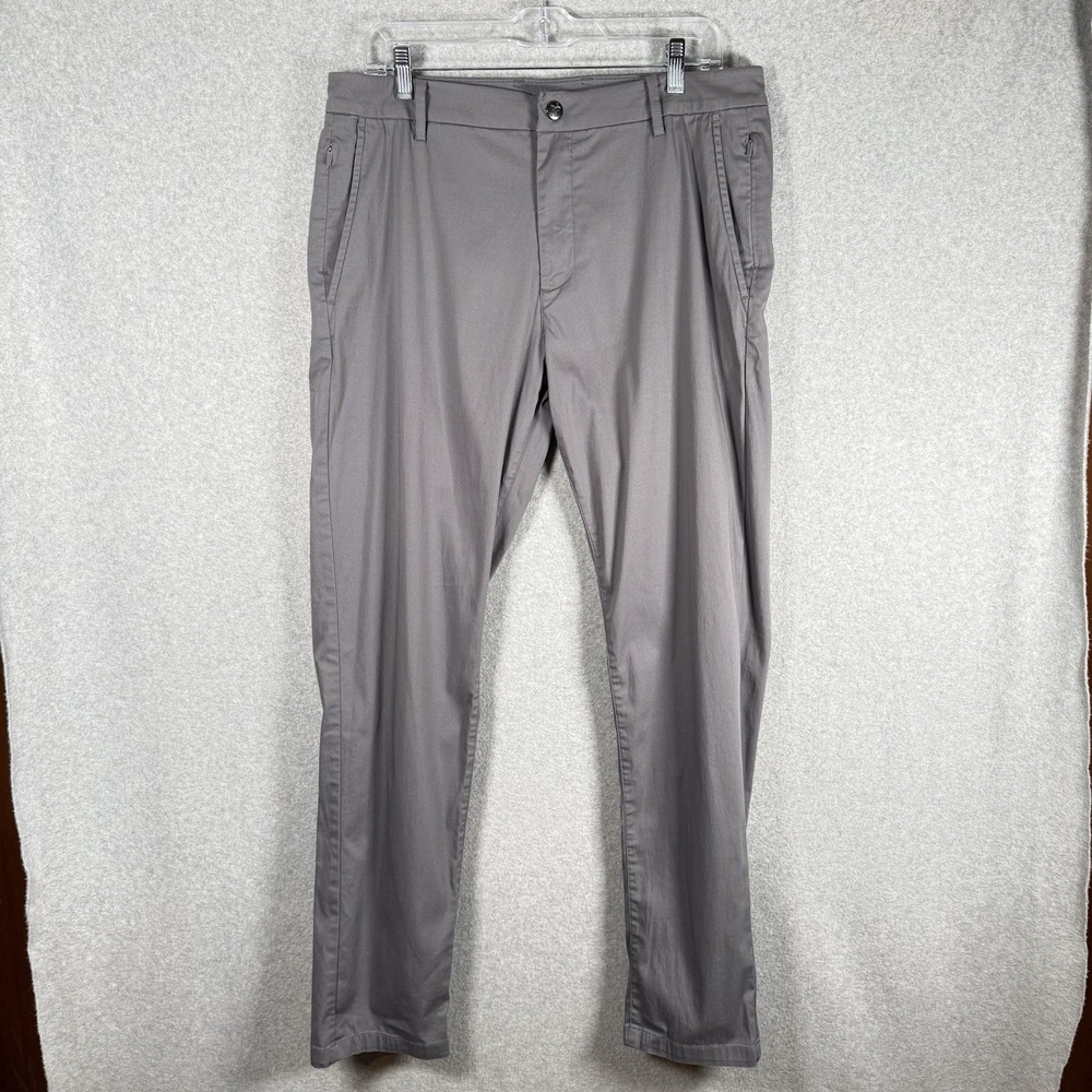 BirdDogs Pants Mens 34 X 31 Gray Boom for Your Boomstick Performance Unlined